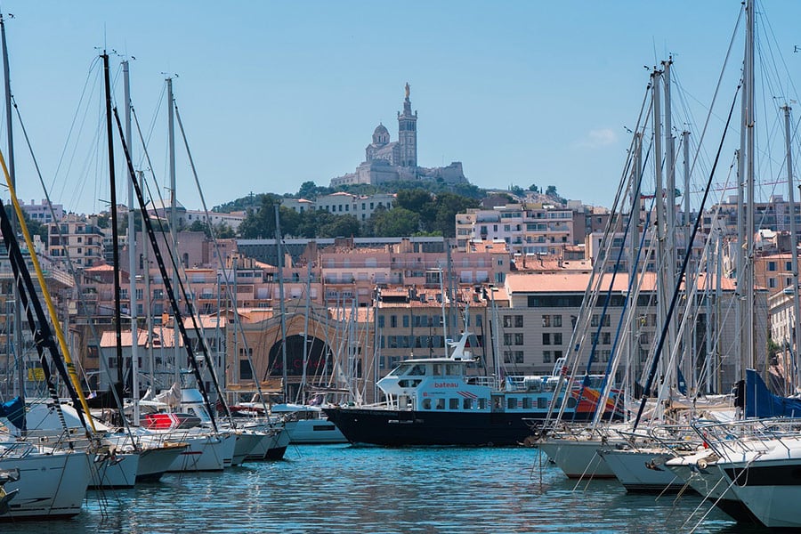 Marseille havenstad