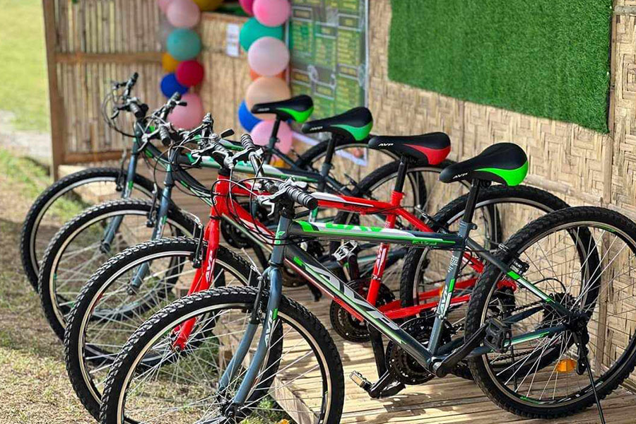 Fahrräder zu vermieten