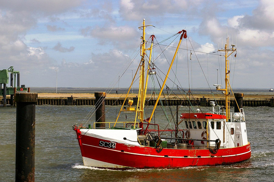 SC34 Fischerboot Schiff