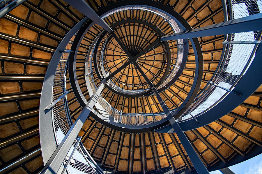 Intérieur de Kerkrade d'escalier en colimaçon de Gaiazoo