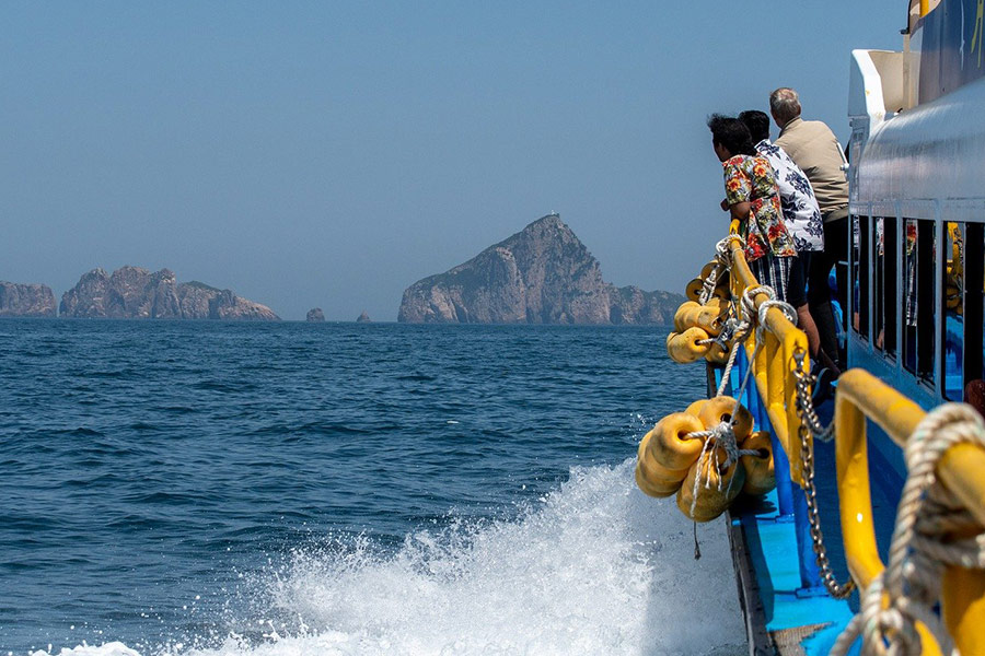 Voyage en bateau ferry
