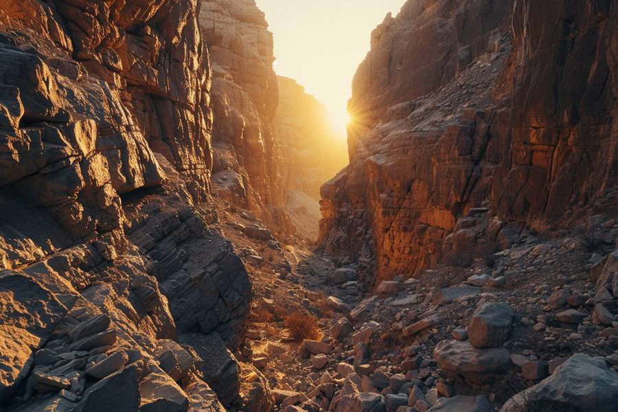 Majestätischer Canyon