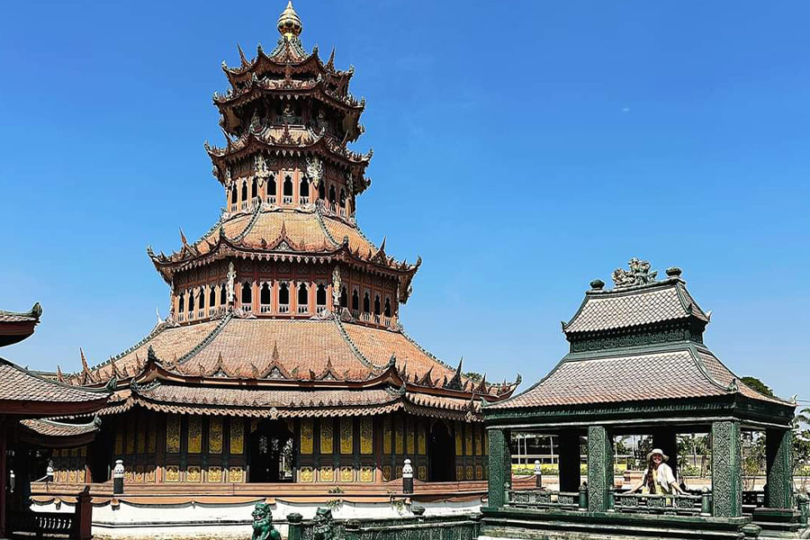 Phra Kaew-paviljoen in Thailand