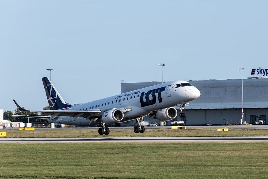 Polnische Fluggesellschaften Luftfahrt