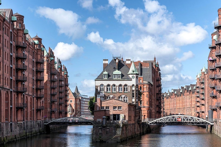 Het grootste historische pakhuiscomplex ter wereld, Hamburg