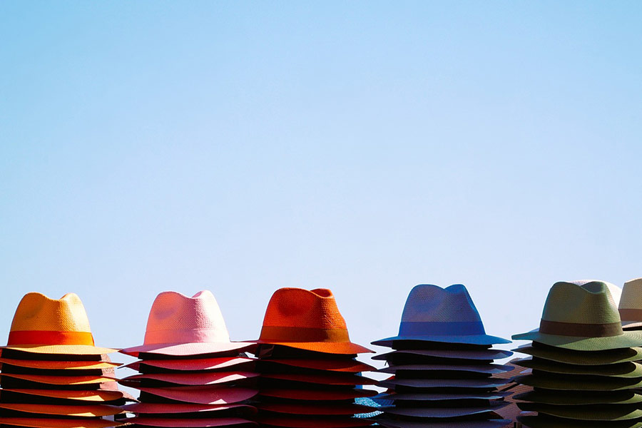 Sombreros tocado de moda