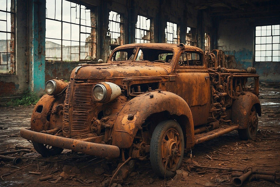 Ai generierte Auto-Oldtimer