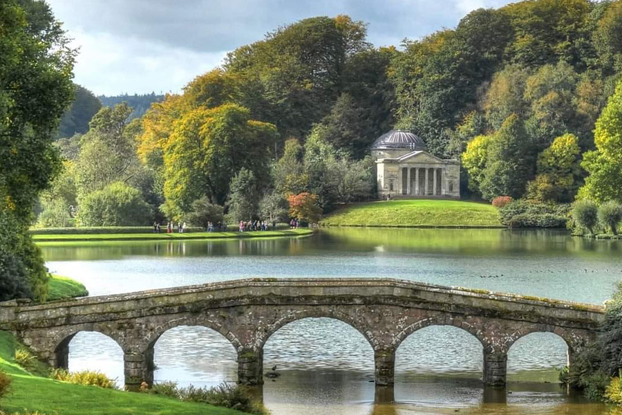 Stourhead Naturbrücke